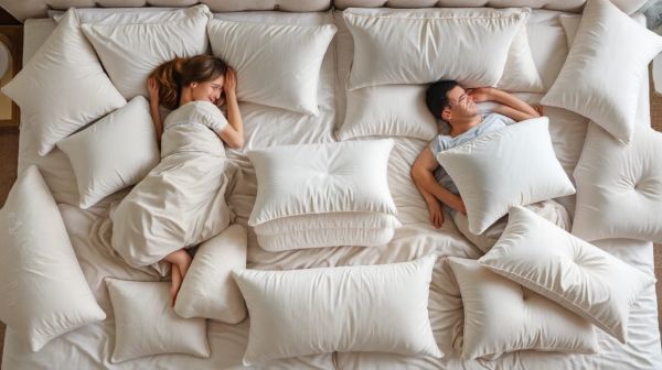 Les meilleurs oreillers adaptés à chaque position de sommeil